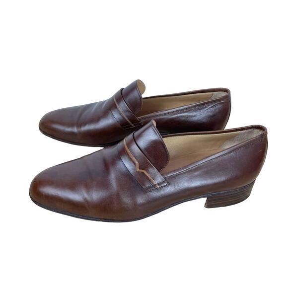 Mauro | Italian Leather Loafers Brown main image 6